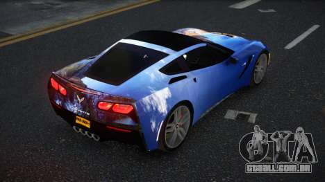 Chevrolet Corvette C7 Ewashu S6 para GTA 4