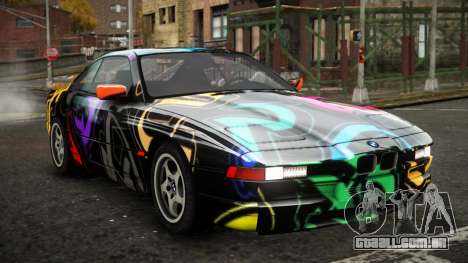 BMW 850CSi Saberon S1 para GTA 4