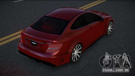 Mercedes-Benz C63 AMG Gopusa para GTA 4