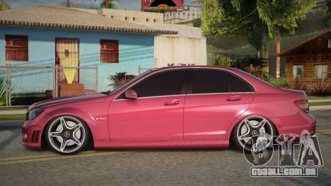 Mercedes-Benz C63 AMG 10th para GTA San Andreas