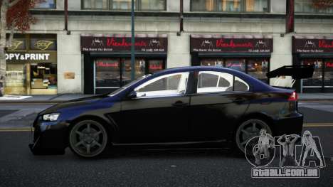 Mitsubishi Lancer Evolution X Yige para GTA 4