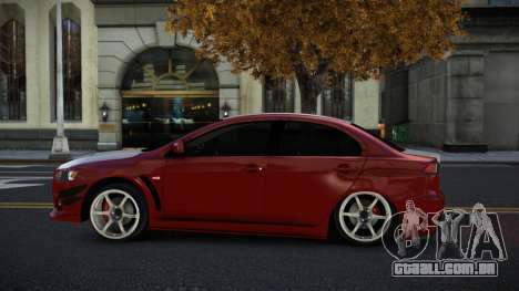 Mitsubishi Lancer Evolution X Fackam para GTA 4