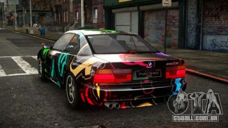 BMW 850CSi Saberon S1 para GTA 4