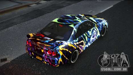 Nissan Skyline R33 Risic S10 para GTA 4