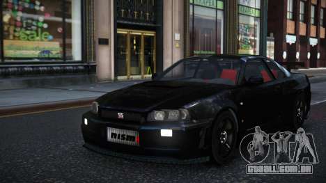 Nissan Skyline R34 Pobyi para GTA 4