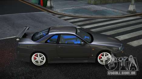 Nissan Skyline R34 Moxsijo para GTA 4