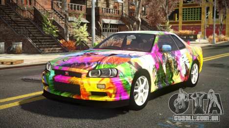 Nissan Skyline R34 Nehgan S4 para GTA 4