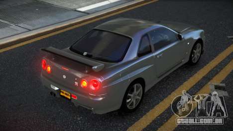 Nissan Skyline R34 Calosca para GTA 4