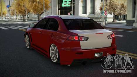 Mitsubishi Lancer Evolution X Fackam para GTA 4