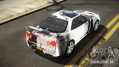 Nissan Skyline R34 Nehgan S10 para GTA 4