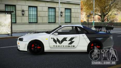 Nissan Skyline R34 Qoyawaqi para GTA 4