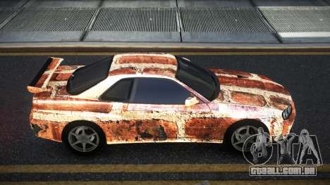 Nissan Skyline R34 Calosca S6 para GTA 4