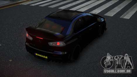 Mitsubishi Lancer Evolution X Tonjiwefo para GTA 4