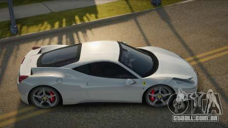 Ferrari 458 Sanor para GTA San Andreas