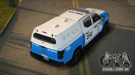 Fiat Titano 2025 PMERJ para GTA San Andreas