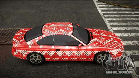 BMW 850CSi Saberon S4 para GTA 4