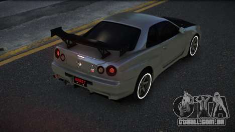 Nissan Skyline R34 Dopuy para GTA 4