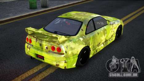Nissan Skyline R33 Letyxis S3 para GTA 4