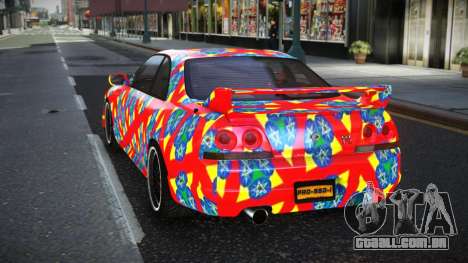 Nissan Skyline R33 Risic S1 para GTA 4