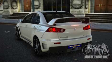 Mitsubishi Lancer Evolution X Juqdowoqa para GTA 4
