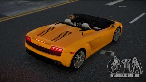 Lamborghini Gallardo Raqucet para GTA 4