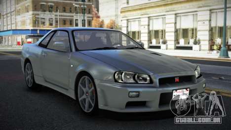 Nissan Skyline R34 Cuglu para GTA 4