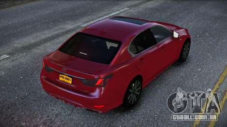 Lexus GS350 Geztiqo para GTA 4