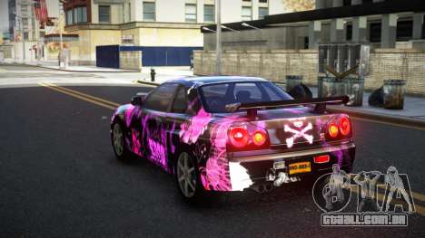 Nissan Skyline R34 Calosca S13 para GTA 4