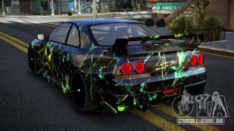 Nissan Skyline R33 Letyxis S11 para GTA 4