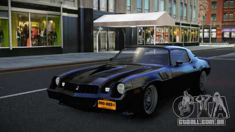 Chevrolet Camaro Fotcegoh para GTA 4