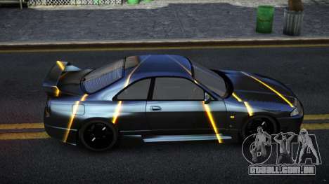 Nissan Skyline R33 Letyxis S9 para GTA 4