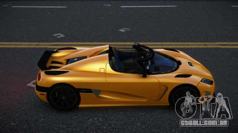 Koenigsegg Agera Jesca para GTA 4