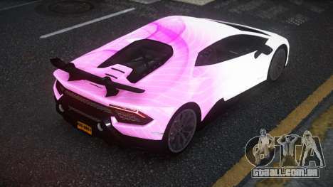 Lamborghini Huracan Lesab S12 para GTA 4