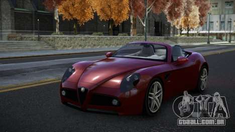 Alfa Romeo 8C Mabpalak para GTA 4