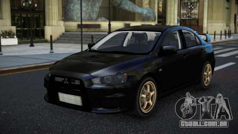 Mitsubishi Lancer Evolution X Etux para GTA 4