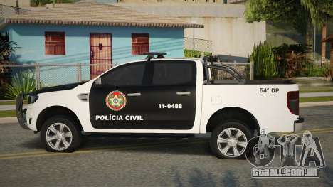 Ford Ranger 2018 PCERJ para GTA San Andreas