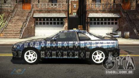 Nissan Skyline R34 Nehgan S6 para GTA 4