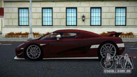 Koenigsegg CCXR Cilzoqufo para GTA 4