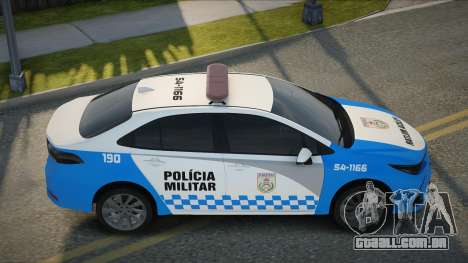 Toyota Corolla 2021 PMERJ 2025 para GTA San Andreas