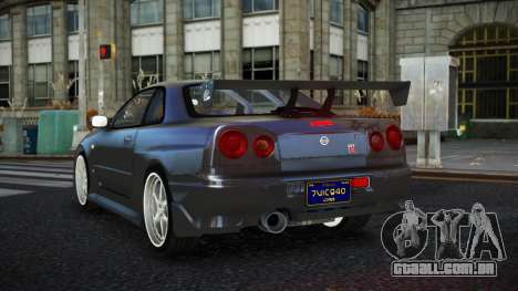 Nissan Skyline R34 Moxsijo para GTA 4