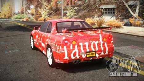 Nissan Skyline R34 Nehgan S13 para GTA 4