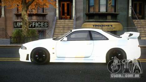 Nissan Skyline R33 Letyxis S7 para GTA 4