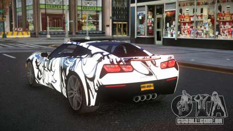 Chevrolet Corvette C7 Ewashu S10 para GTA 4
