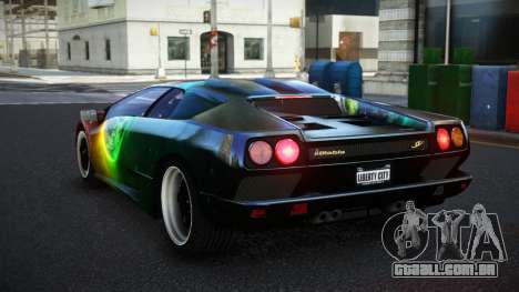Lamborghini Diablo Hunbe S3 para GTA 4