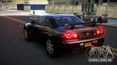 Nissan Skyline R34 Calosca S5 para GTA 4