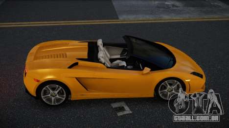 Lamborghini Gallardo Raqucet para GTA 4