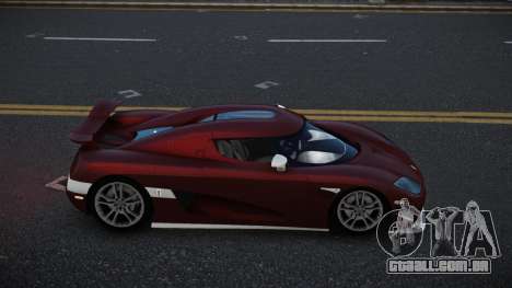 Koenigsegg CCXR Cilzoqufo para GTA 4
