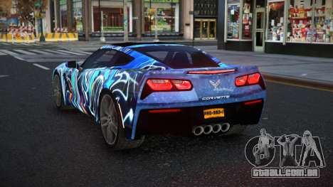 Chevrolet Corvette C7 Ewashu S2 para GTA 4