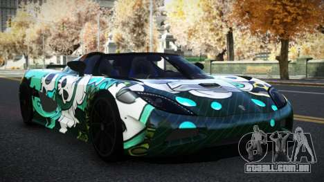 Koenigsegg Agera Jesca S13 para GTA 4