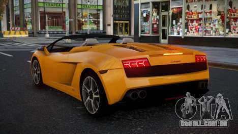 Lamborghini Gallardo Raqucet para GTA 4